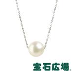 宝石広場オリジナル １Ｐパール スルーネックレス パール直径約９．０ｍｍ 新品  ジュエリー