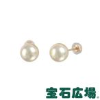 宝石広場オリジナル パール ピアス パール直径約７．６ｍｍ／７．７ｍｍ  新品  ジュエリー