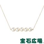 宝石広場オリジナル ５Ｐパール ネックレス パール直径約６．５ｍｍ  新品  ジュエリー