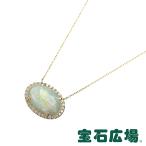 ダイヤモンド ジュエリー 宝石広場オリジナル ホワイトオパール・ダイヤ ネックレス  新品  ジュエリー