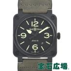 ベル＆ロス BELL &amp; ROSS ＢＲ０３−９２ ＮＩＧＨＴＬＵＭ BR0392-BL3-CE/SCA 新品 メンズ 腕時計