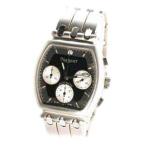 ペキニエ ウォッチ メンズ クロノグラフ 黒文字盤