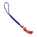 赤珊瑚枝根付けストラップ無染色SA...