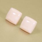 ミス珊瑚ピンクピアスクッションカッ...