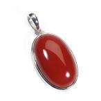 血赤珊瑚ペンダントトップK18WG...