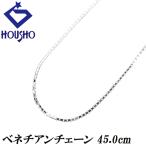  цепь колье K18 белое золото венецианский 45.0cm металлы только камень нет бесплатная доставка б/у . правильный 901409