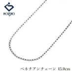  цепь колье K18 белое золото 45.0cm венецианский цепь металлы только камень нет бесплатная доставка б/у . правильный 904564