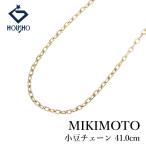  Mikimoto цепь колье K14 желтое золото MIKIMOTO 41.0cm маленький бобы цепь металлы только камень нет бесплатная доставка б/у . правильный 905242