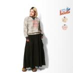 HOUSTON woman /hyu- камень u- man 2083W TWO-TONE C/N SWEAT SHIRT (VEE) / вырез лодочкой тренировочный - все 2 цвет -