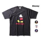 HOUSTON /hyu- камень 22281[HOUSTON]MICKEY PIGMENT PT S/S TEE -1- / Mickey pig men to короткий рукав TEE рубашка - все 3 цвет -