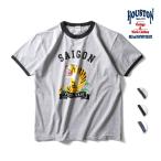 HOUSTON /hyu- камень 22304 RINGER TEE(TIGER) / Lynn ga- футболка - все 3 цвет -