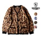 UNIVERD72 / ユニバード72 22329 MOHAIR TOUCH CARDIGAN(LEOPARD) / モヘアタッチ起毛カーディガン  -全4色-