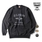 HOUSTON / ヒューストン 22356 POWDER FROST MILITARY SWEAT (WING) / パウダーフロスト ミリタリー スウェット (ウイング) -全3色-