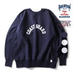 HOUSTON  / ヒューストン 22371 PRINT U.S COTTON R/V SWEAT  (COAST GUARD) / プリントスウェット -全3色-