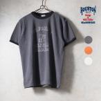 HOUSTON /hyu- камень 22412 PIGMENT PRINT RINGER TEE(MILITARY ACADEMY) /pig men to принт Lynn ga- короткий рукав футболка - все 3 цвет -