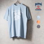 HOUSTON /hyu- камень 22439 PIGMENT PRINT TEE(CLASSIC CAR) /pig men to принт короткий рукав футболка - все 3 цвет -