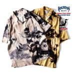 HOUSTON / ヒューストン 41185×伊藤若冲 ALOHA SHIRT (白鶴図) / アロハシャツ -全2色-