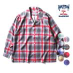 HOUSTON /hyu- камень 41188 OMBRE CHECK L/S SHIRT / on пятно проверка рубашка с длинным рукавом - все 8 цвет -