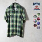 HOUSTON  / ヒューストン 41285 OMBRE CHECK S/S SHIRT / オンブレーチェック半袖シャツ -全7色-