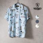 UNIVERD72 / Uni bird 72 41338 DRY ALOHA SHIRT (MID-CENTURY) / гавайская рубашка - все 3 цвет -