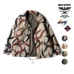 HOUSTON / ヒューストン 51559 REVERSIBLE COACH JACKET / リバーシブルコーチジャケット -全4色-