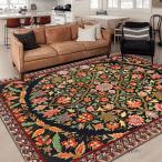 カーペット エスニック かわいい モロッコ長方形ラグ ボヘミアン 曼荼羅 寝室 ラグ 小さな瞑想 ペルシャ風 部屋用 プレイルームマット ロイヤルパレス