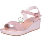 ウエッジソール サンダル 厚底 レディース ヒール 靴 厚底シューズ ストラップ ウェッジソール 黒 歩きやすい 春 ストラップサンダル