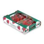 ショッピングいちご いちご箱 L-2506 ストロベリー ボックス平250g小 265×200×55mm 1ケース100枚入 ヤマニパッケージ