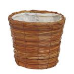 ( маленький Rod ) гора . корзина D5 Brown φ180×160mm 1 Rod 1 штук 6010-02 current цветок цветок для цветок .. круглый 