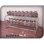 #NIPPYO/nipyo-# высший класс #12.5kg~35kg#8 вид 16шт.@# тренировка /.tore# подставка подставка / гантель комплект #85 десять тысяч #smm4559t
