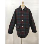  Woolrich WOOLRICH шерсть жакет L длинный рукав USA производства кожа бирка 90 годы 2512WS082
