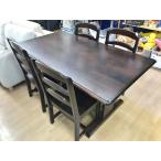  Hokkaido .. обеденный комплект стол стул 4 ножек [ Shizuoka город ] витрина продажа вместе товар - 2512LS905