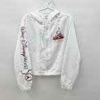 woruto* Disney * world 50 anniversary commemoration Zip Parker L грудь 86-94 белый длинный рукав 