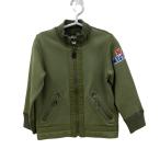  Zip выше флис жакет Hysteric Mini HYSTERIC MINI 110 хаки длинный рукав 