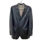  Burberry Black Label кожаный жакет M черный кожа ягненка ga- men to с чехлом 
