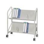 【代引・日時指定・北海道沖縄離島への配送不可】【受注生産品】弘益(KOEKI) ファイルワゴン ホワイト NFW-860