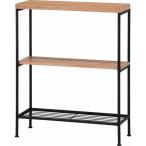 不二貿易 シェルフ3段 レアル ナチュラル 14683 JC-8001-NA