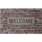  коврик перед дверью дверной коврик LFS-753E восток . промывание в воде возможно современный Северная Европа модный retro Vintage античный смещение трудно резина скольжение трудно незначительный тонкий салон коврик 