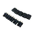 no3 XT30U чёрный коннектор мужской женский комплект (5 Pairs)Amass