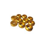 M4 Gold Crown колпак (10pcs) 4mm шайба колпак анодированный алюминий обработка aluminium сплав 