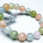 Yahoo! Yahoo!ショッピング(ヤフー ショッピング)パワーストーン 天然石 ミックスカラー ベリルブレスレット 緑柱石11mm t237-3068