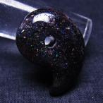 パワーストーン天然石ブラックオパール勾玉t468-395