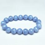 パワーストーン天然石ブルーレースアゲートブレスレット12mmt58-7075