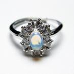 パワーストーン天然石プレシャスオパール指輪t674-2468