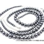 高純度激安 テラヘルツネックレス 128面カット ミックスビーズタイプ12mm〜6mm 《rv》 T822-7