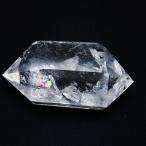 パワーストーン 天然石 虹入りヒマラヤ水晶ダブルポイント t98-2573
