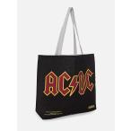 送料無料 COTTON ON エコバッグ チャリティバッグ マチ付き キャンバス アメリカン雑貨 ACDC