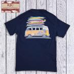 RJC Tシャツ ハワイ アロハ HAWAII プリントT ワーゲン バス サーフ ワンポイント バックプリント