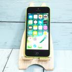 au iPhone5c グリーン 16GB 本体 白ロム 528622