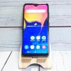 au Galaxy A20 SCV46 Black 本体 白ロム SIMロック解除済み SIMフリー C708373